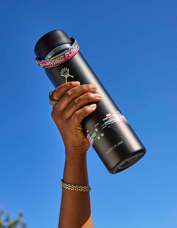 Limited edition patterned bottle